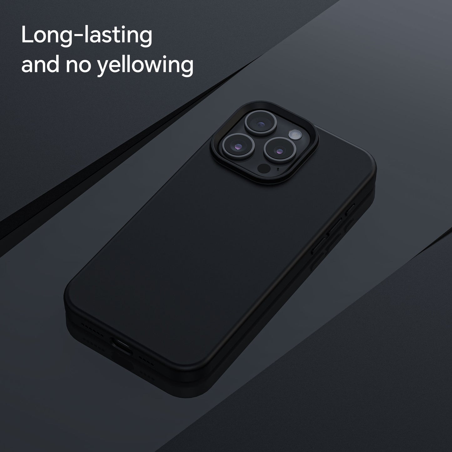Coque silicone pavone iPhone Noir