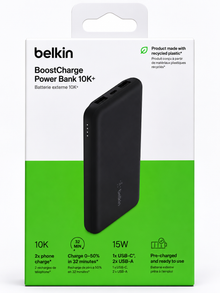 Batterie Externe 10 000 mAh Belkin