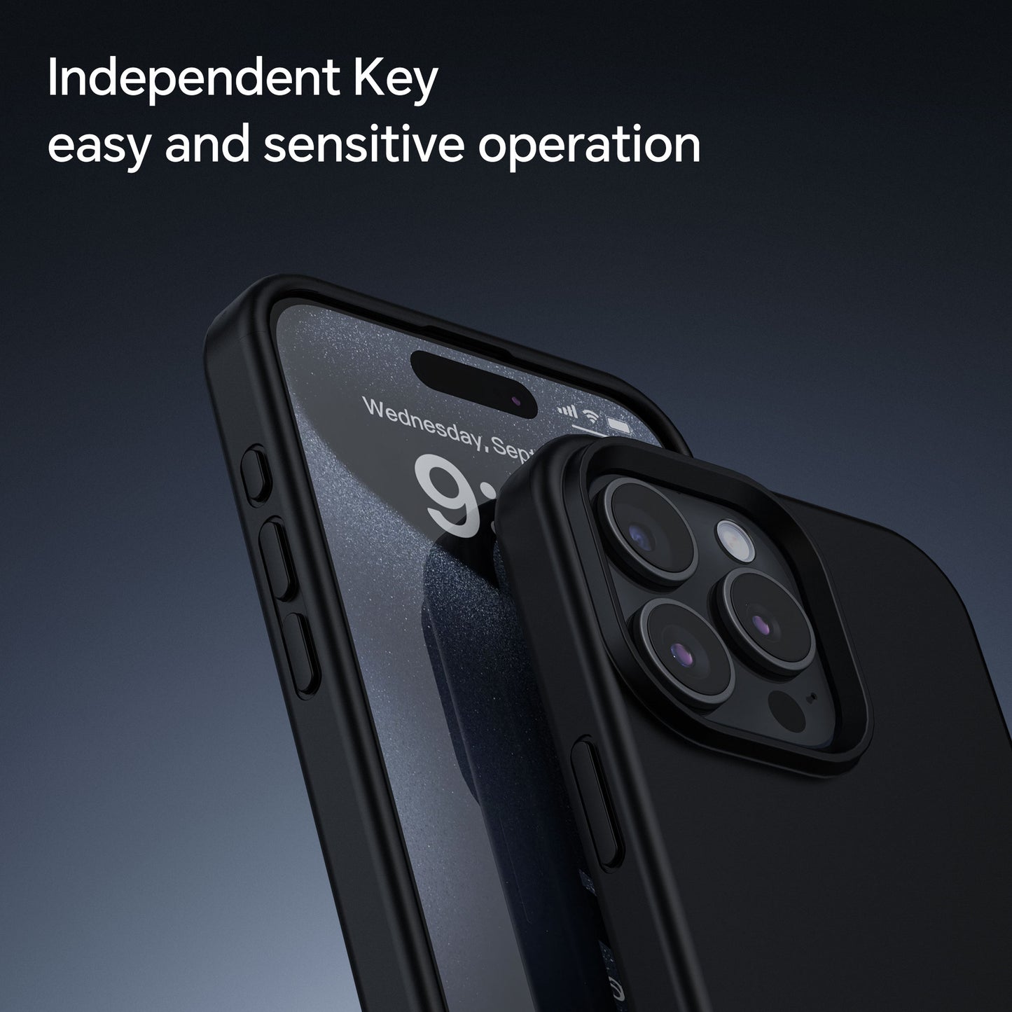 Coque silicone pavone iPhone Noir