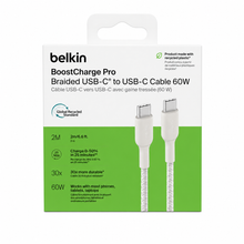 Câble USB-C vers USB-C Tressé 60W (2 m) Belkin