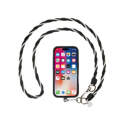 Bandoulière noir 120 cm Crystal