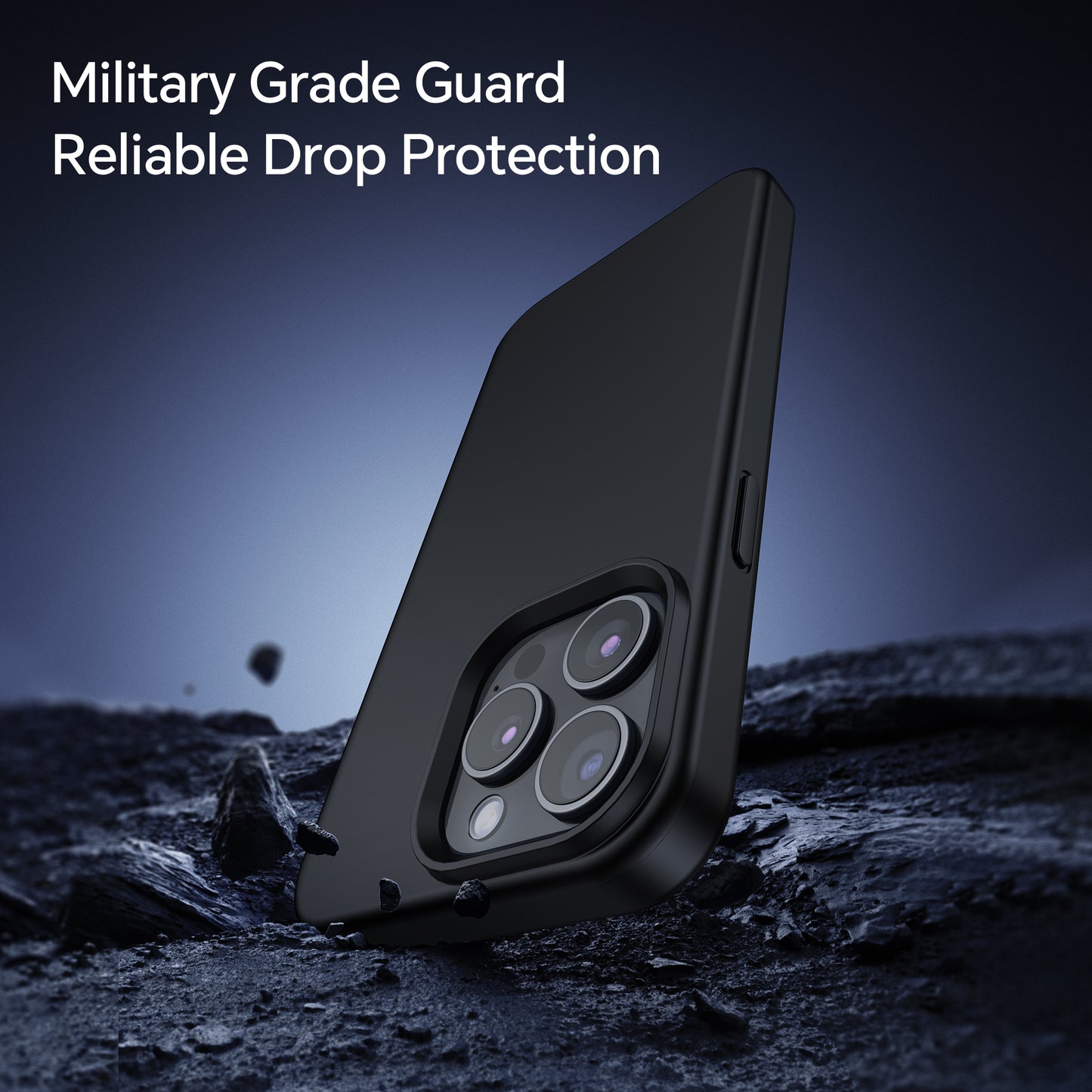 Coque silicone pavone iPhone Noir