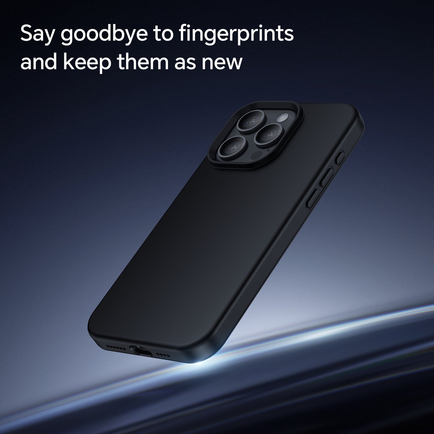Coque silicone pavone iPhone Noir