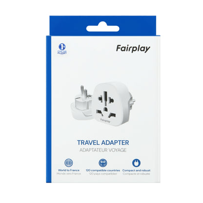 Adaptateur prise Monde vers France
