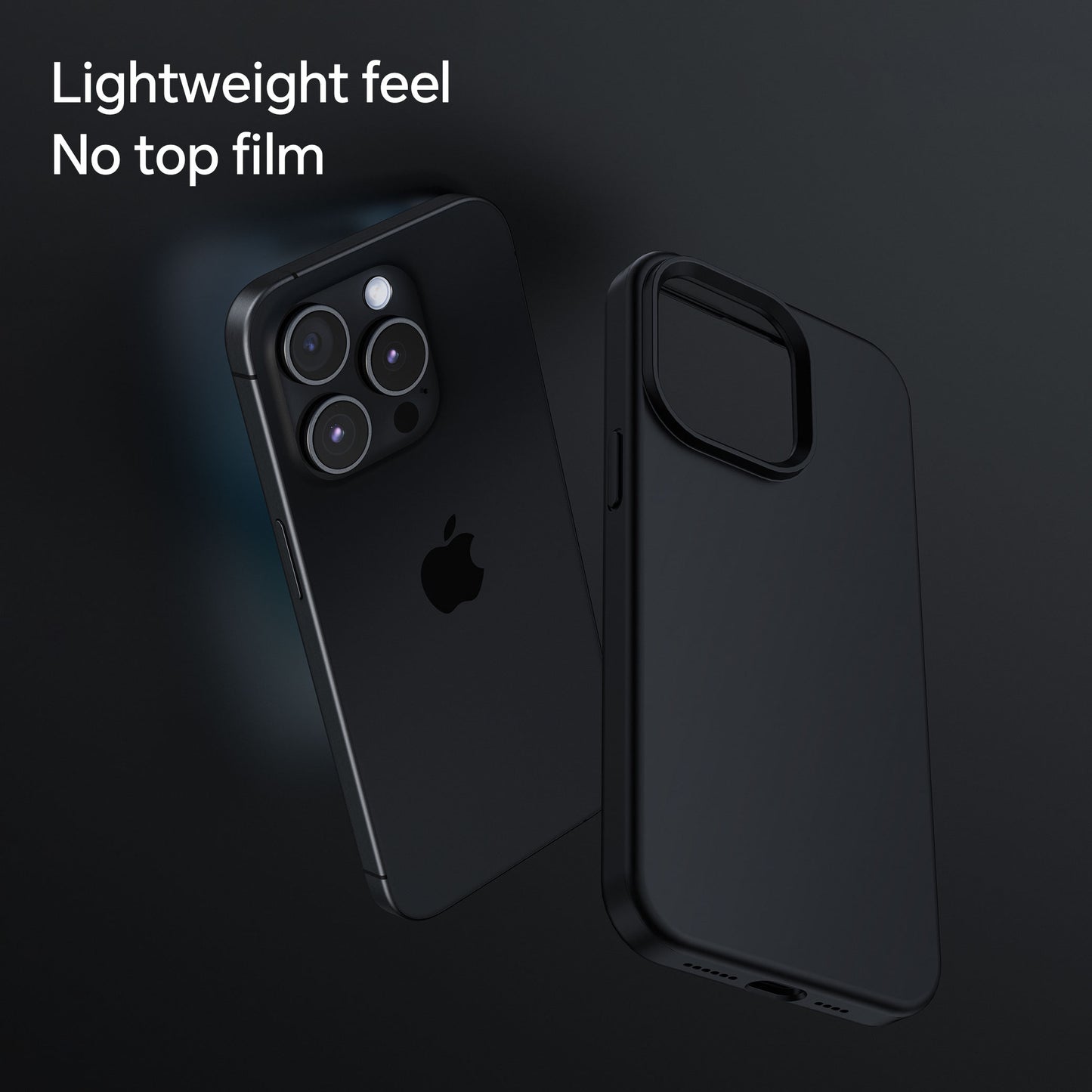 Coque silicone pavone iPhone Noir