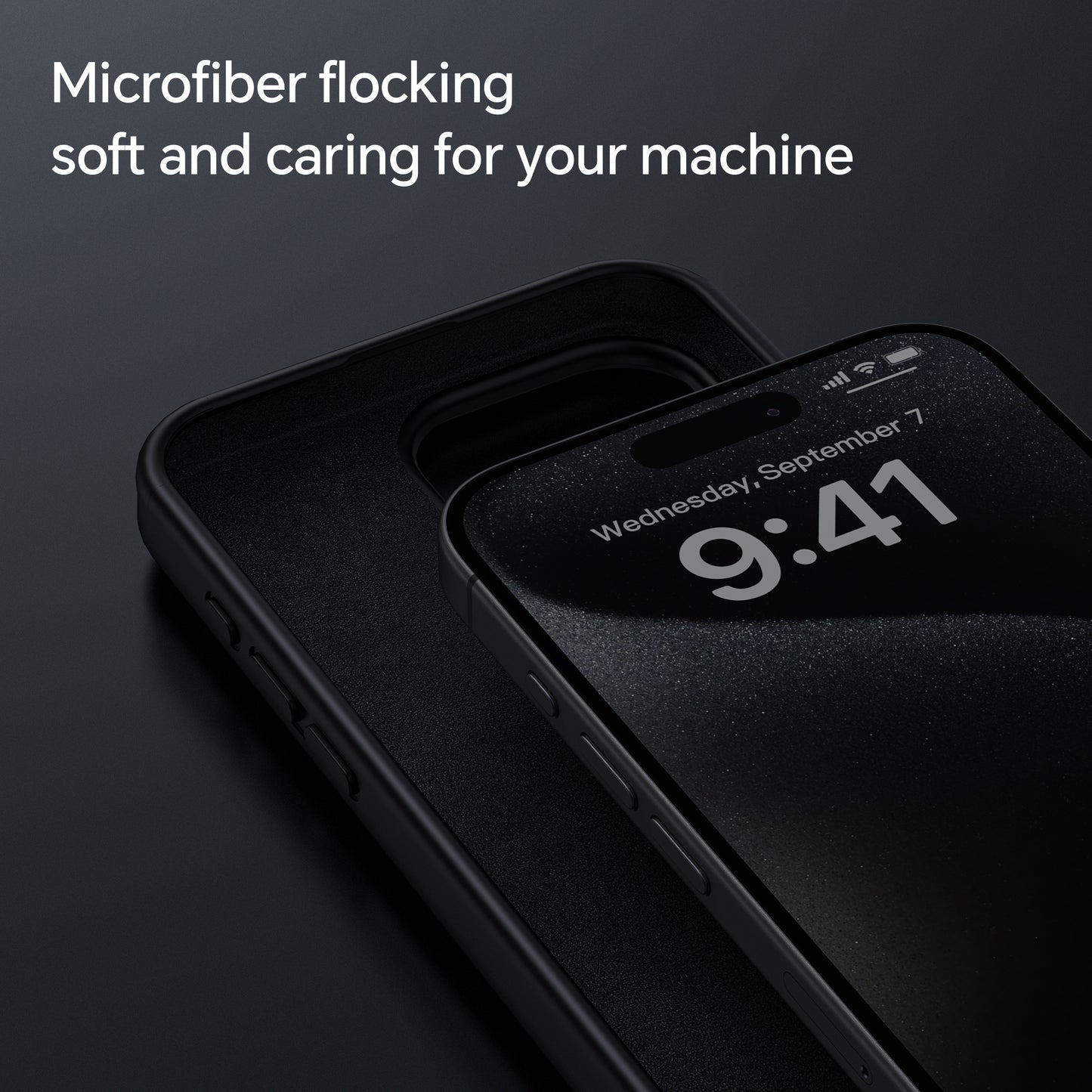 Coque silicone pavone iPhone Noir