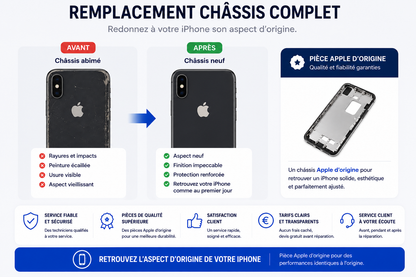 Réparation iPhone 16e