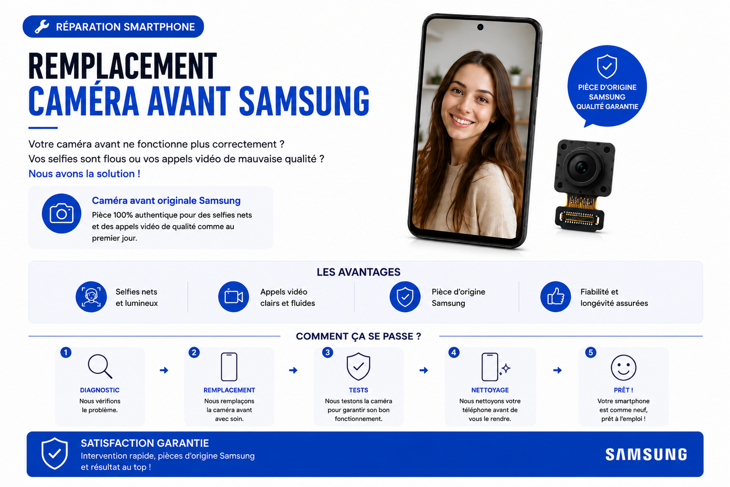 Réparation Samsung A03 (A035G)